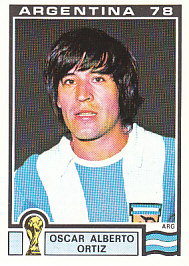 Oscar Alberto Ortiz WC 1978 Argentina samolepka Panini World Cup Story #109